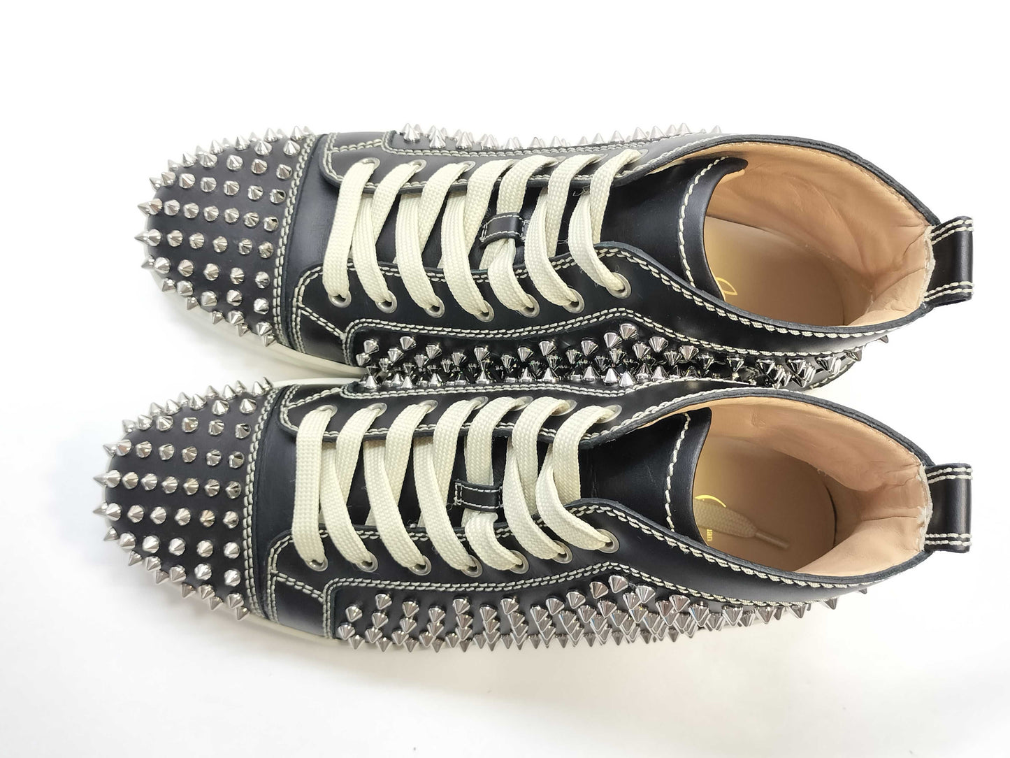 Christian Louboutin studded high-top sneakers