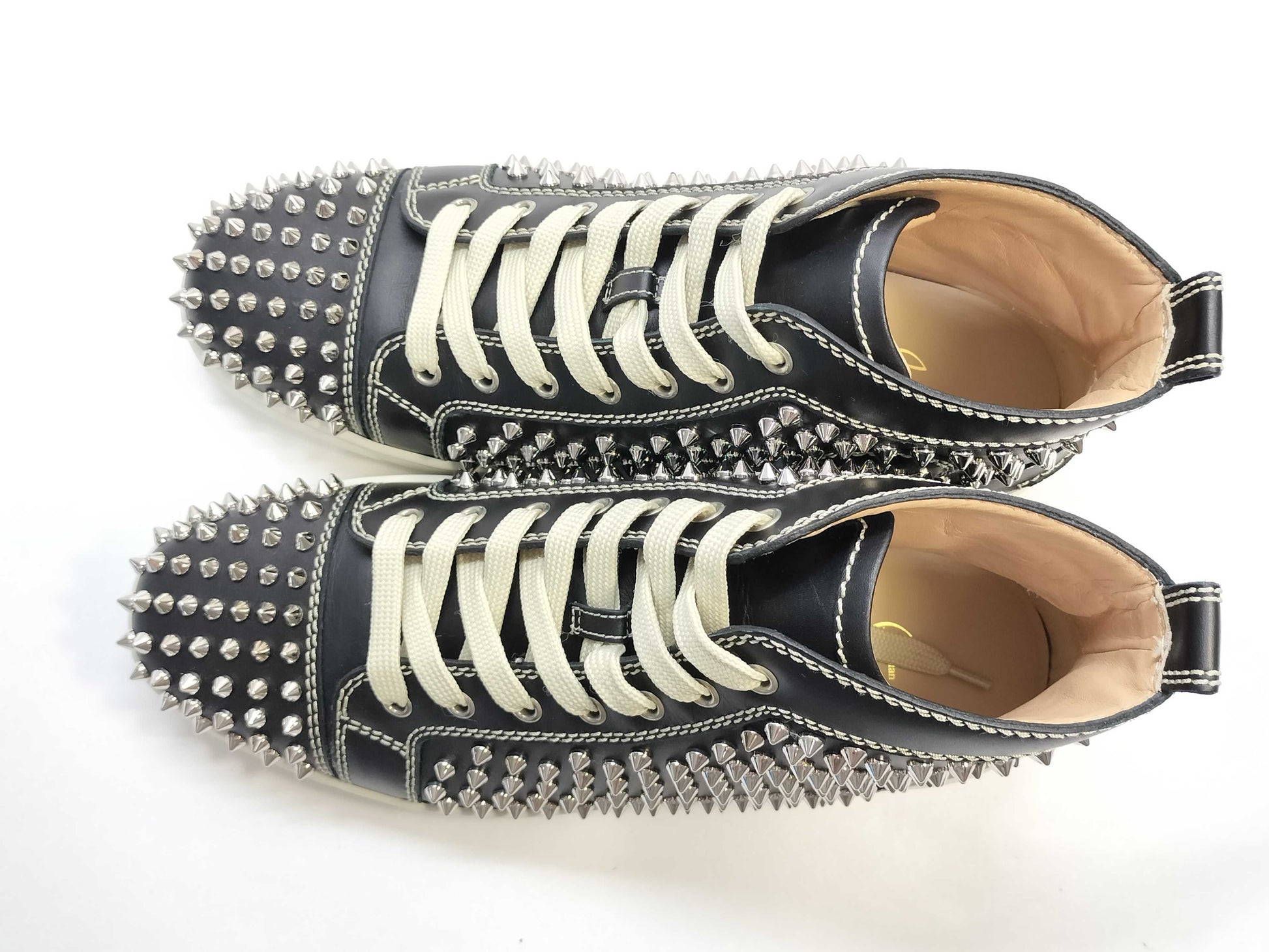 Christian Louboutin studded high-top sneakers