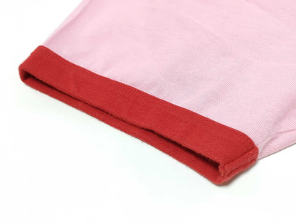 GUCCI Adidas Trefoil T-shirt Pink/Blue T-shirt