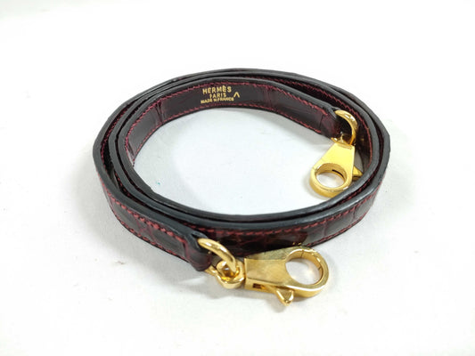 HERMES Polosus Kelly Accessories Shoulder Strap Other Accessories