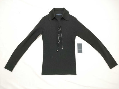 BURBERRY Long Sleeve/Sweater Ribbon Top