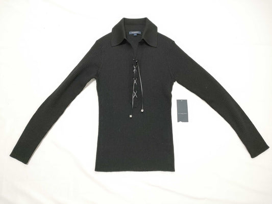 BURBERRY Long Sleeve/Sweater Ribbon Top