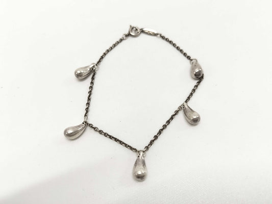 Tiffany & Co. Teardrop Bracelet, 5-Strand, SV925, 6.0g, Bracelet/Bangle