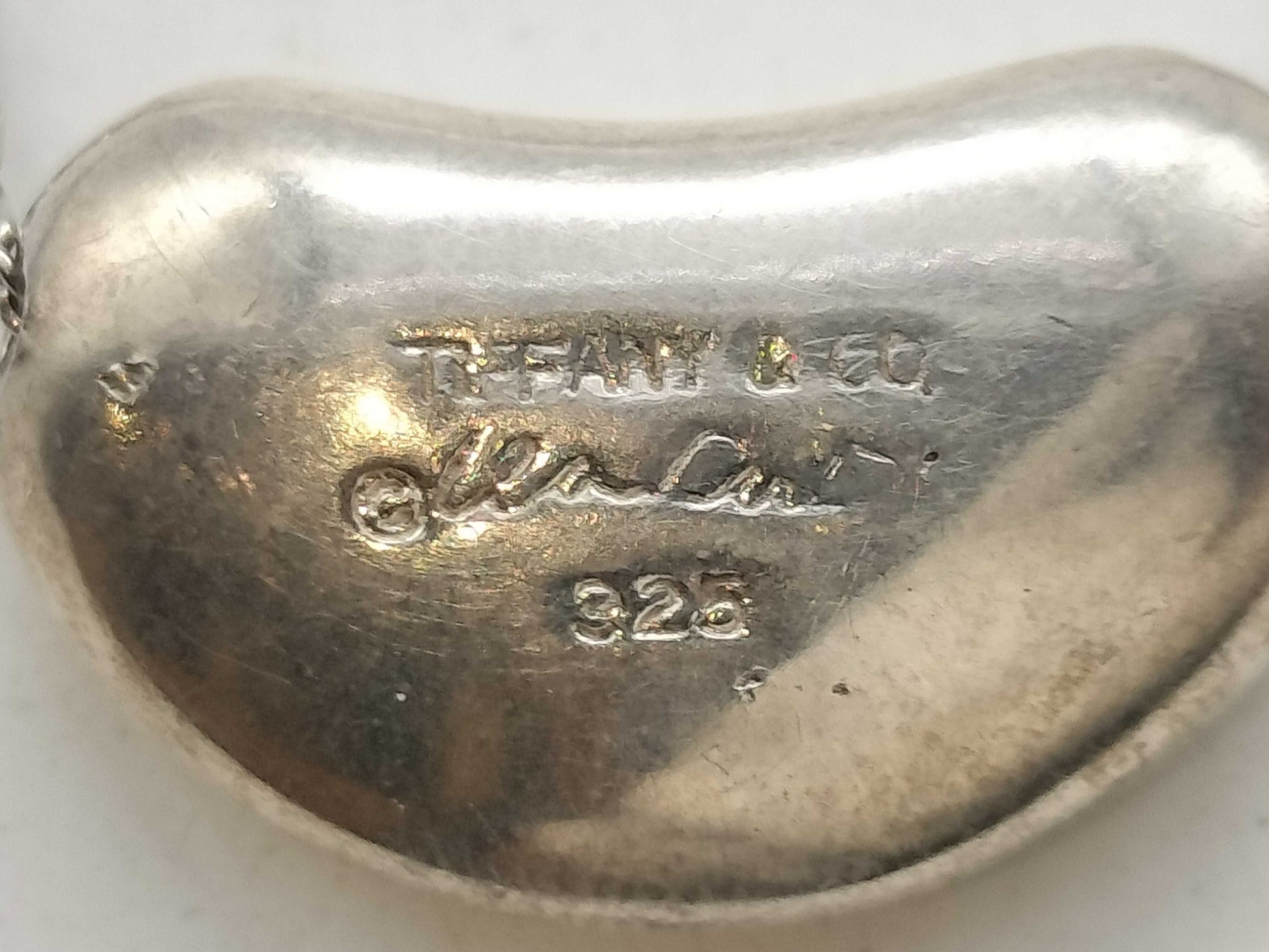 Tiffany & Co. Bean Necklace, SV925, 8.1g