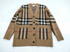 BURBERRY Nova Check Cardigan with Tags