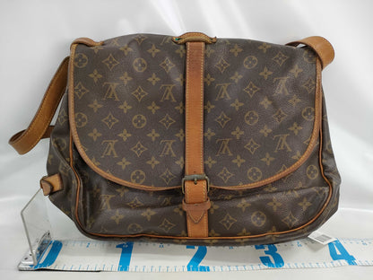 LOUIS VUITTON Monogram M42254 Saumur 35 Shoulder Bag