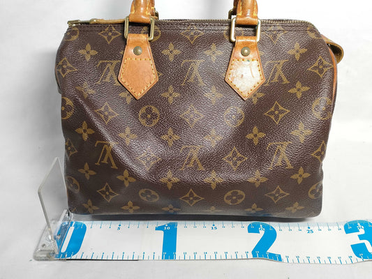 LOUIS VUITTON Monogram Speedy 25 Handbag