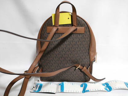 Michael Kors Backpack PVC MK Pattern Rucksack