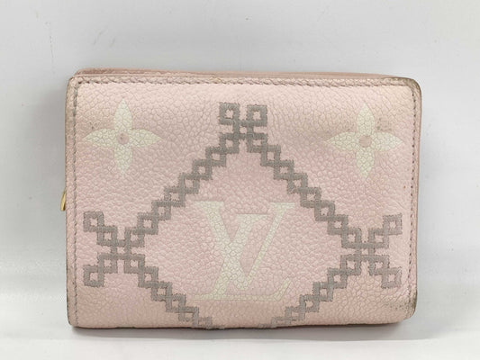 LOUIS VUITTON Monogram Empreinte Broderie Portefeuille Claire Wallet