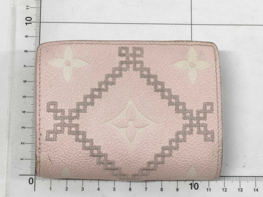 LOUIS VUITTON Monogram Empreinte Broderie Portefeuille Claire Wallet