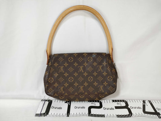 LOUIS VUITTON Monogram M51147 Mini Looping Handbag