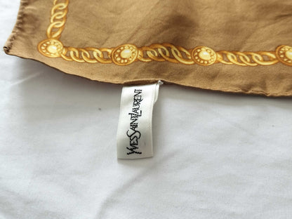 Yves Saint Laurent Jewelry Pattern Scarf