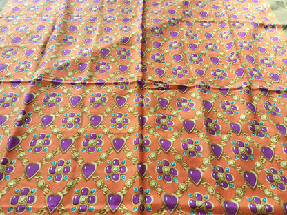 Yves Saint Laurent Jewelry Pattern Scarf