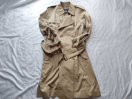 BURBERRY trench coat with Nova check lining