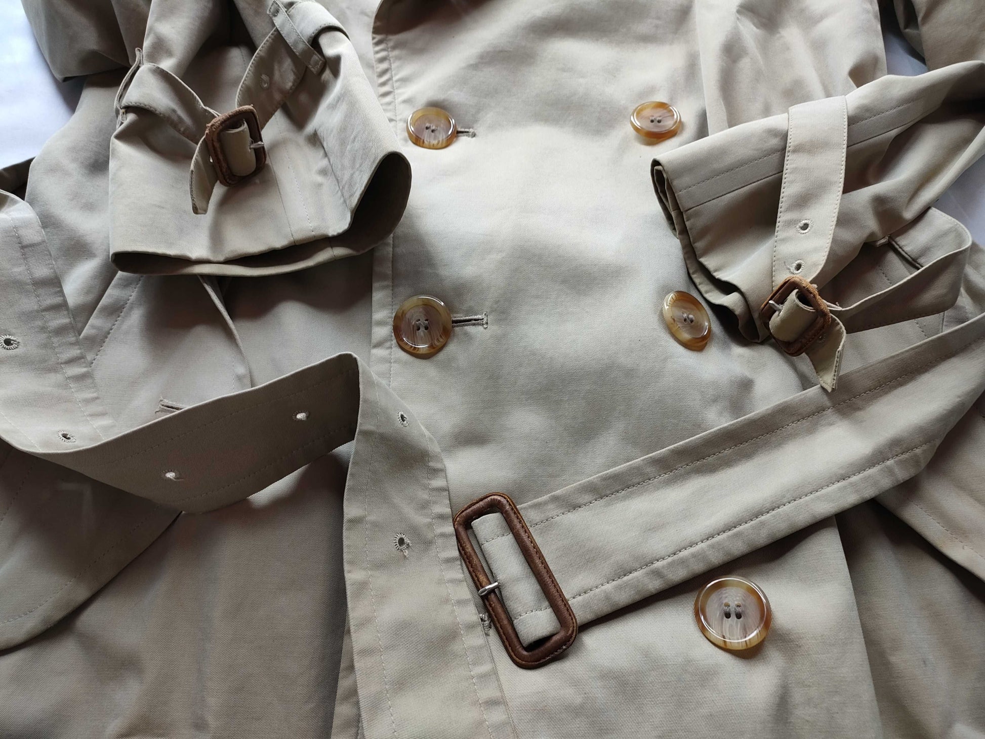 BURBERRY trench coat with Nova check lining