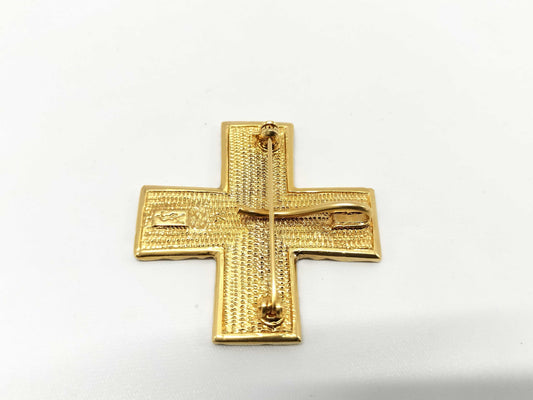 SAINT LAURENT Brooch Cross Brooch