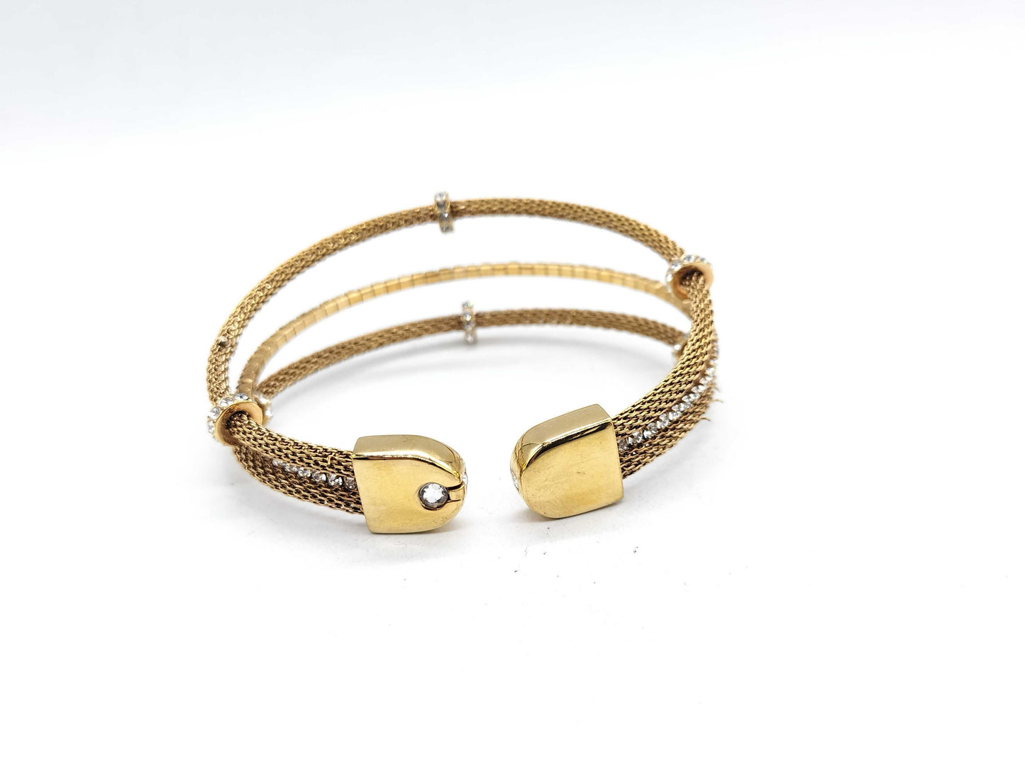 Swarovski/Gold/Rhinestone/Bangle Bracelet/Bangle