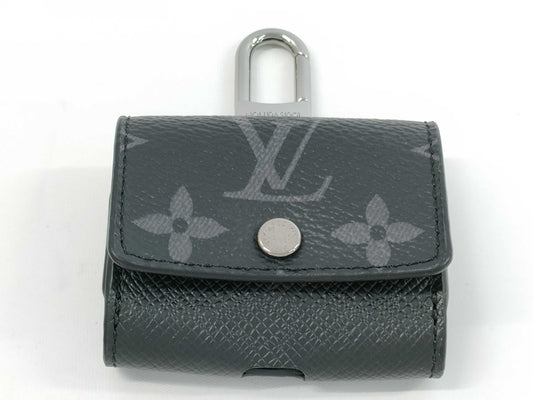 LOUIS VUITTON Monogram Eclipse Air Pods Cover Other Accessories