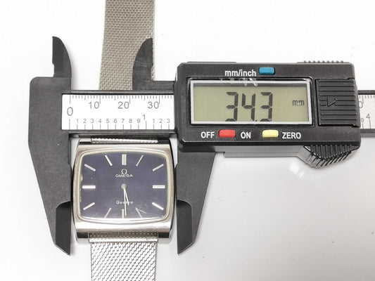 OMEGA Square Navy Dial Men's Watch