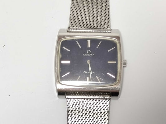 OMEGA Square Navy Dial Men's Watch