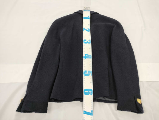 CELINE Tweed Jacket Navy Jacket