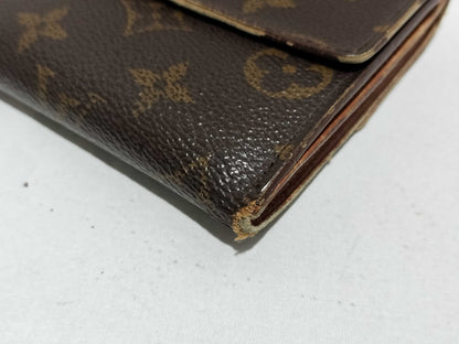 LOUIS VUITTON Monogram Double Hook Wallet