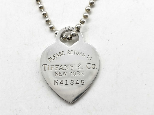 Tiffany & Co. Return to Tiffany/925/Ball Chain Necklace