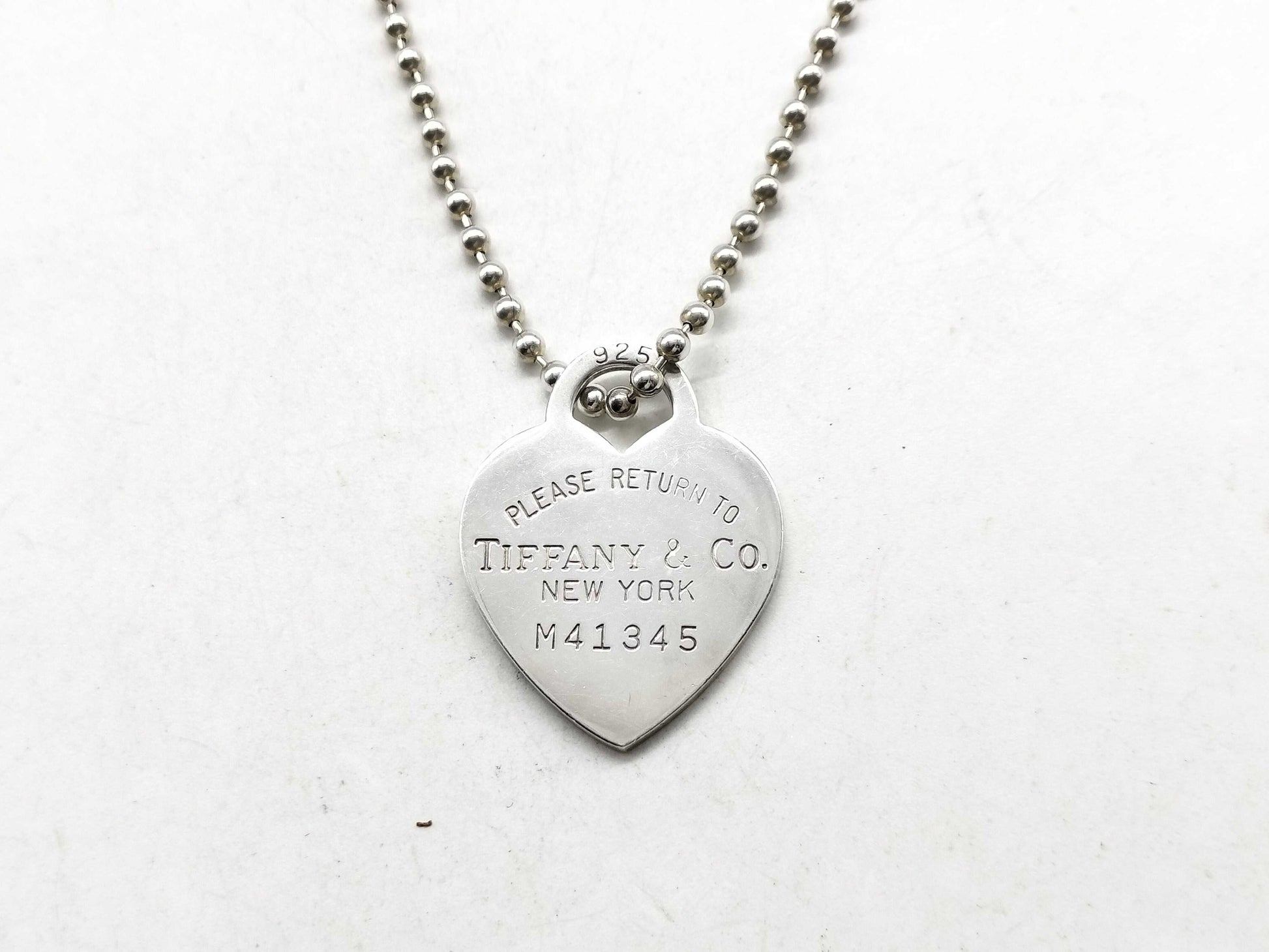Tiffany & Co. Return to Tiffany/925/Ball Chain Necklace