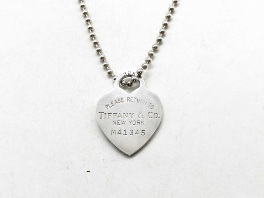 Tiffany & Co. Return to Tiffany/925/Ball Chain Necklace