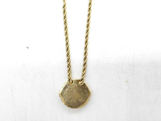 Dior Christian Dior Logo Necklace GP Gold Necklace