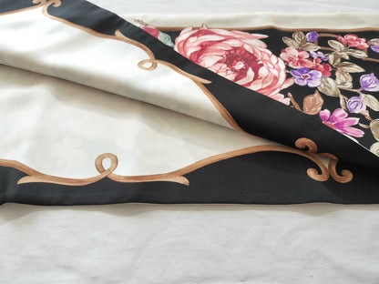 Salvatore Ferragamo Pleated Carré/Shawl Scarf