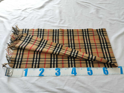 BURBERRY Check Scarf