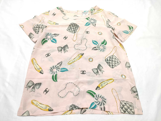 CHANEL 96P Silk Tops Tops