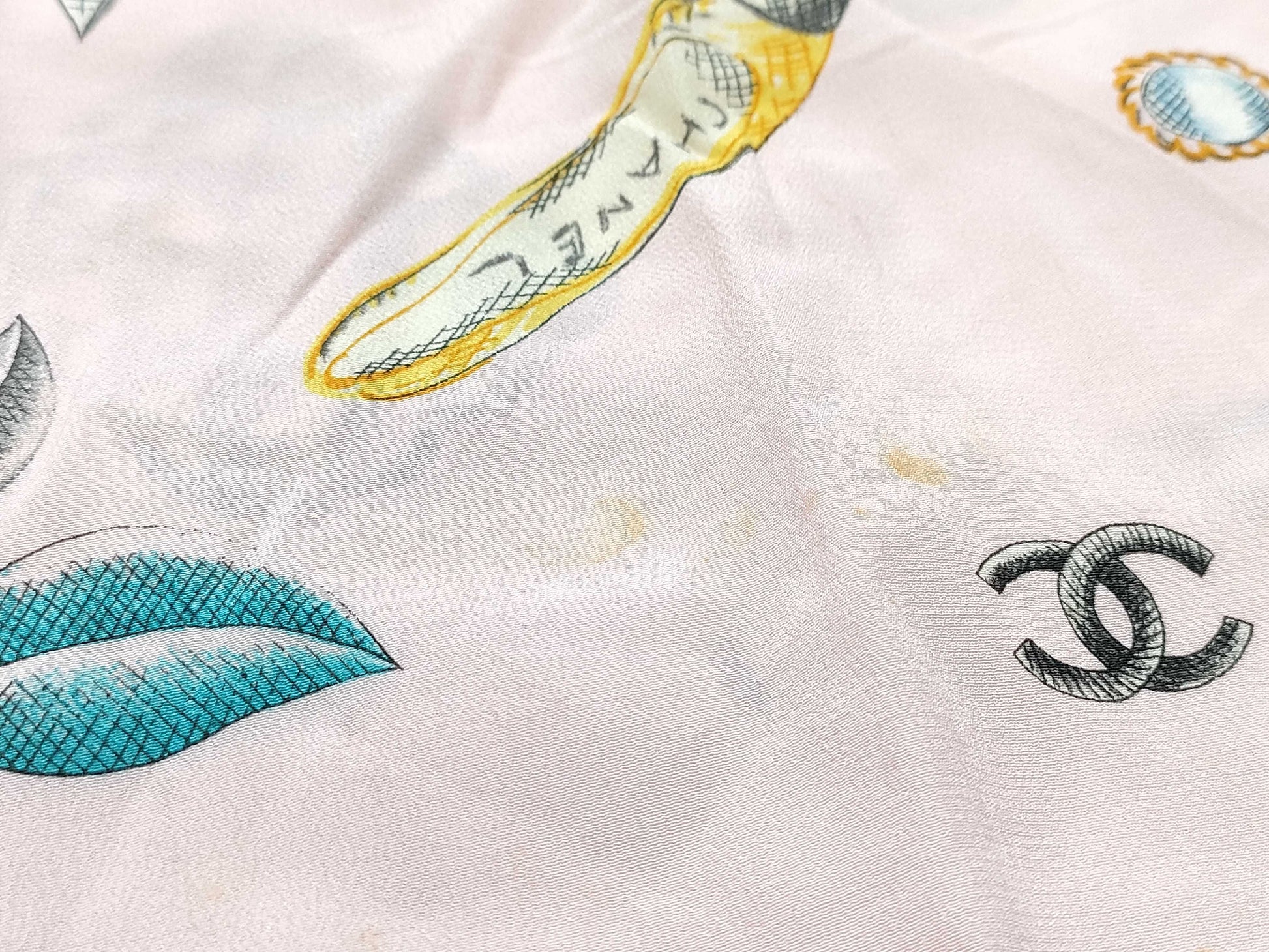 CHANEL 96P Silk Tops Tops