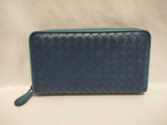 BOTTEGA VENETA Intrecciato Round Zip Wallet