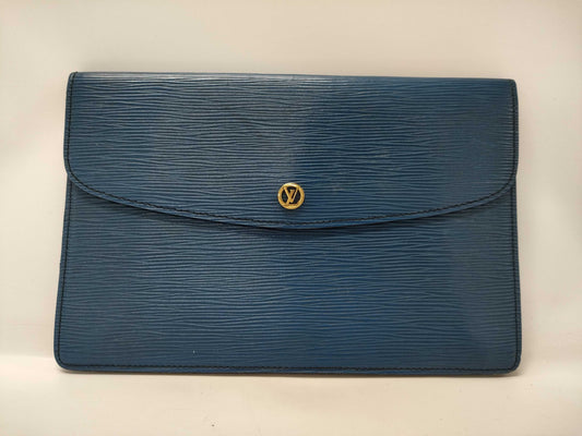 LOUIS VUITTON Epi Montaigne 27 M52655 Clutch Bag