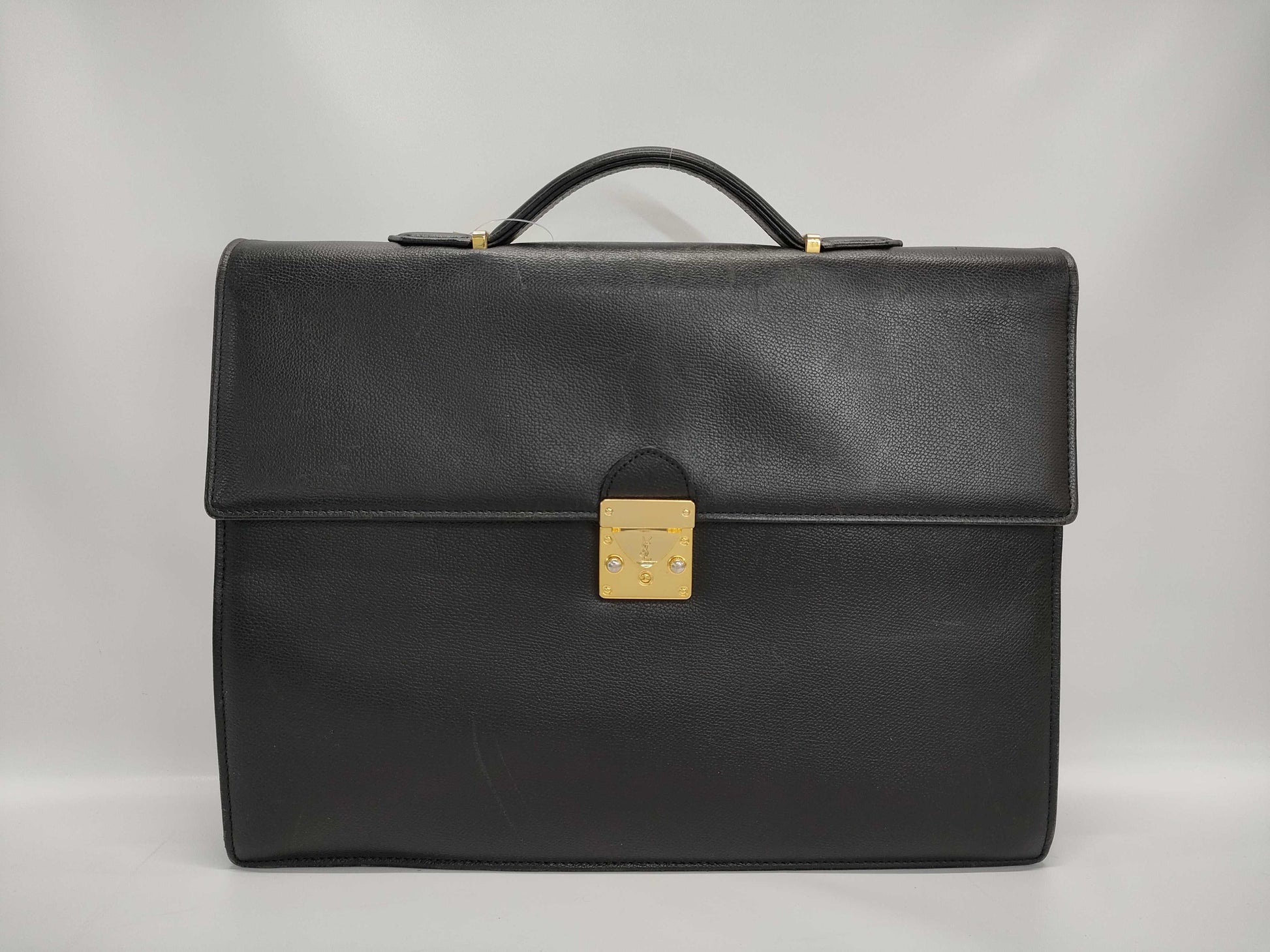 Yves Saint Laurent Leather Business Bag