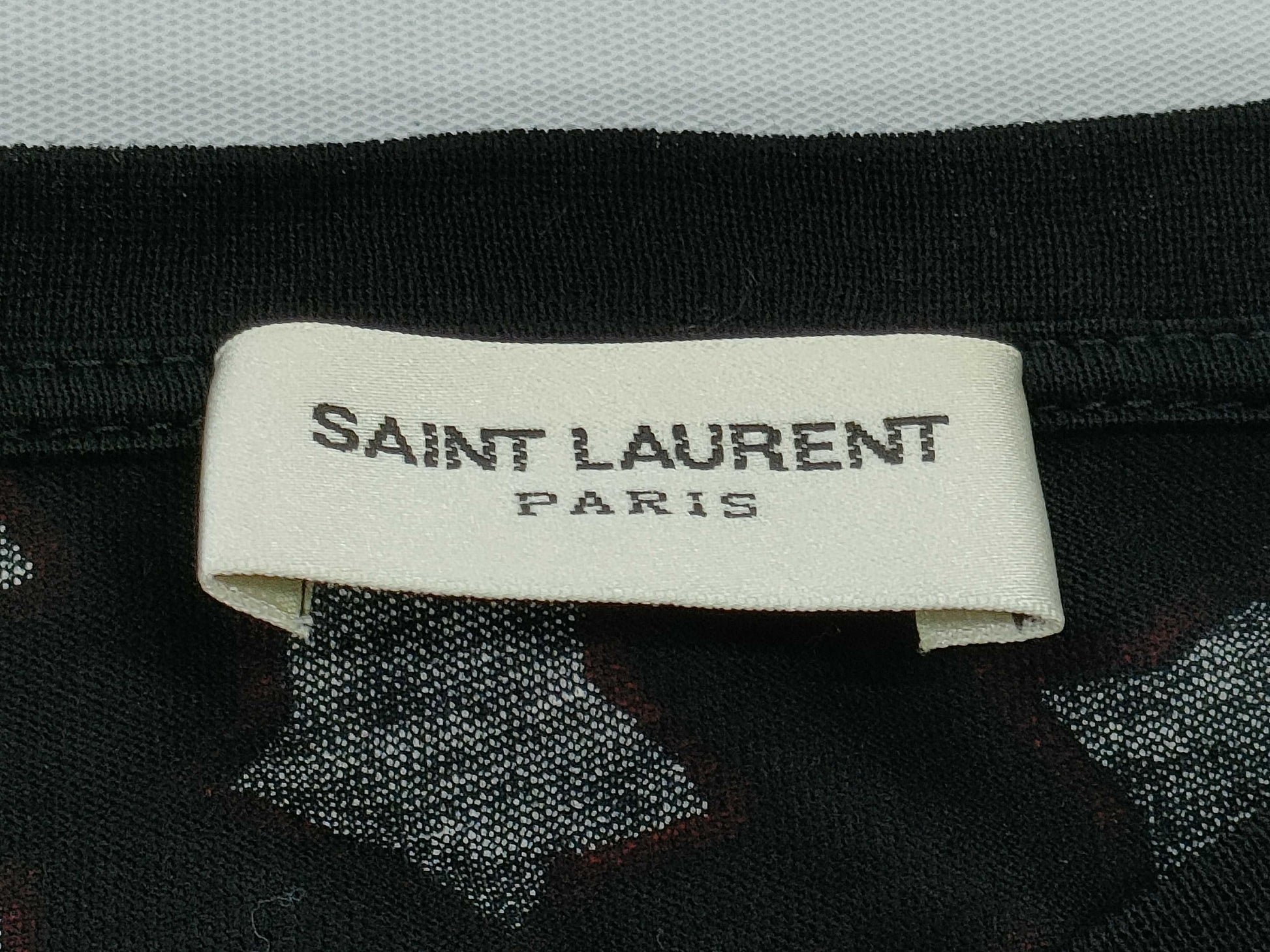 Yves Saint Laurent Star Cut and Sew T-Shirt