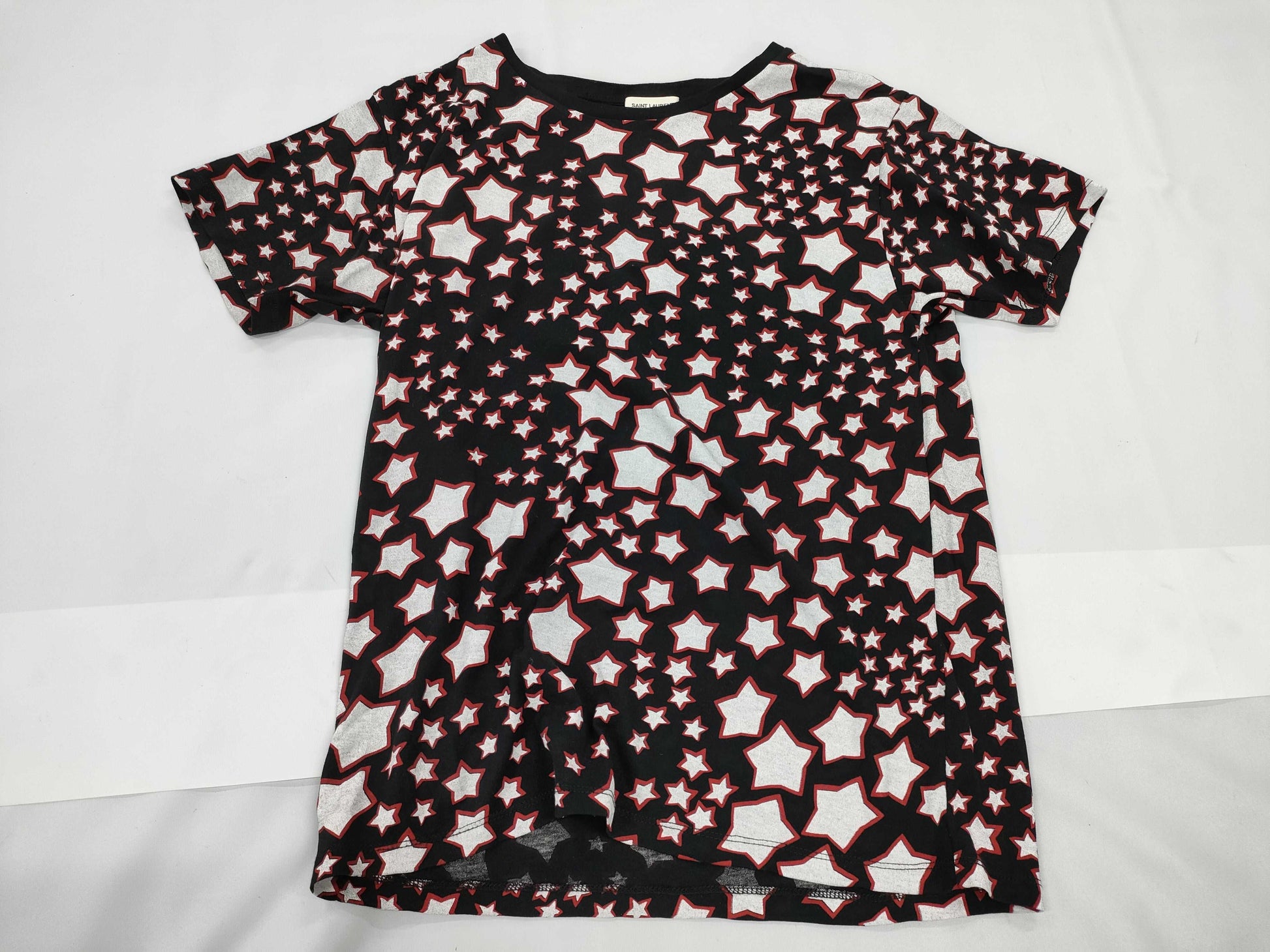 Yves Saint Laurent Star Cut and Sew T-Shirt
