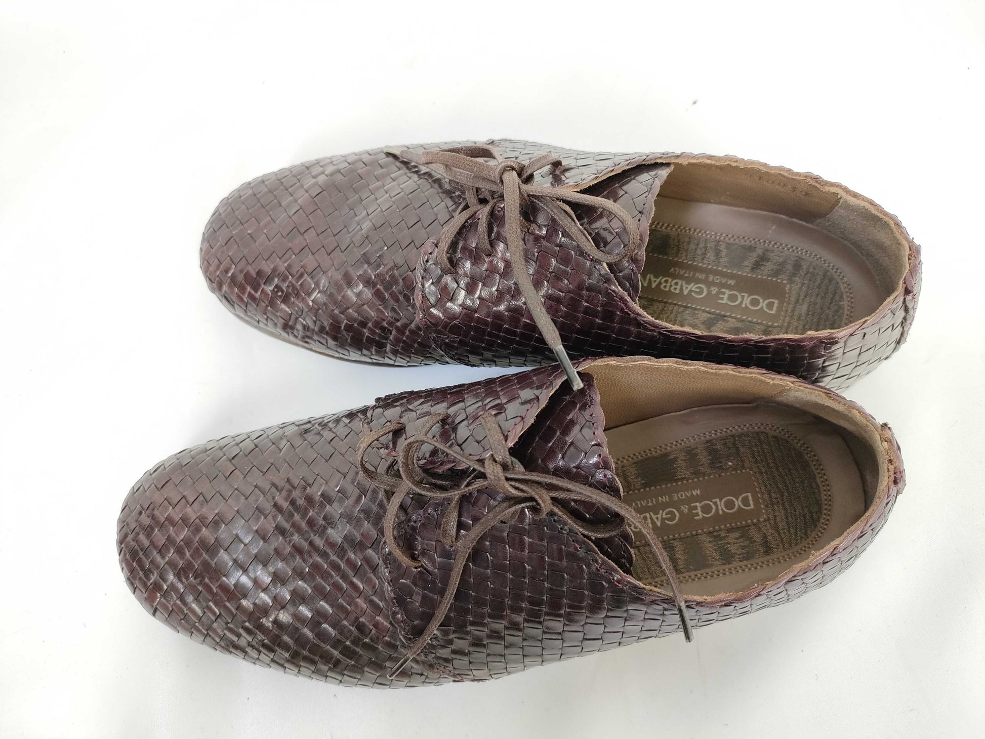 DOLCE&GABBANA Braided/Lace-up Shoes Other Shoes
