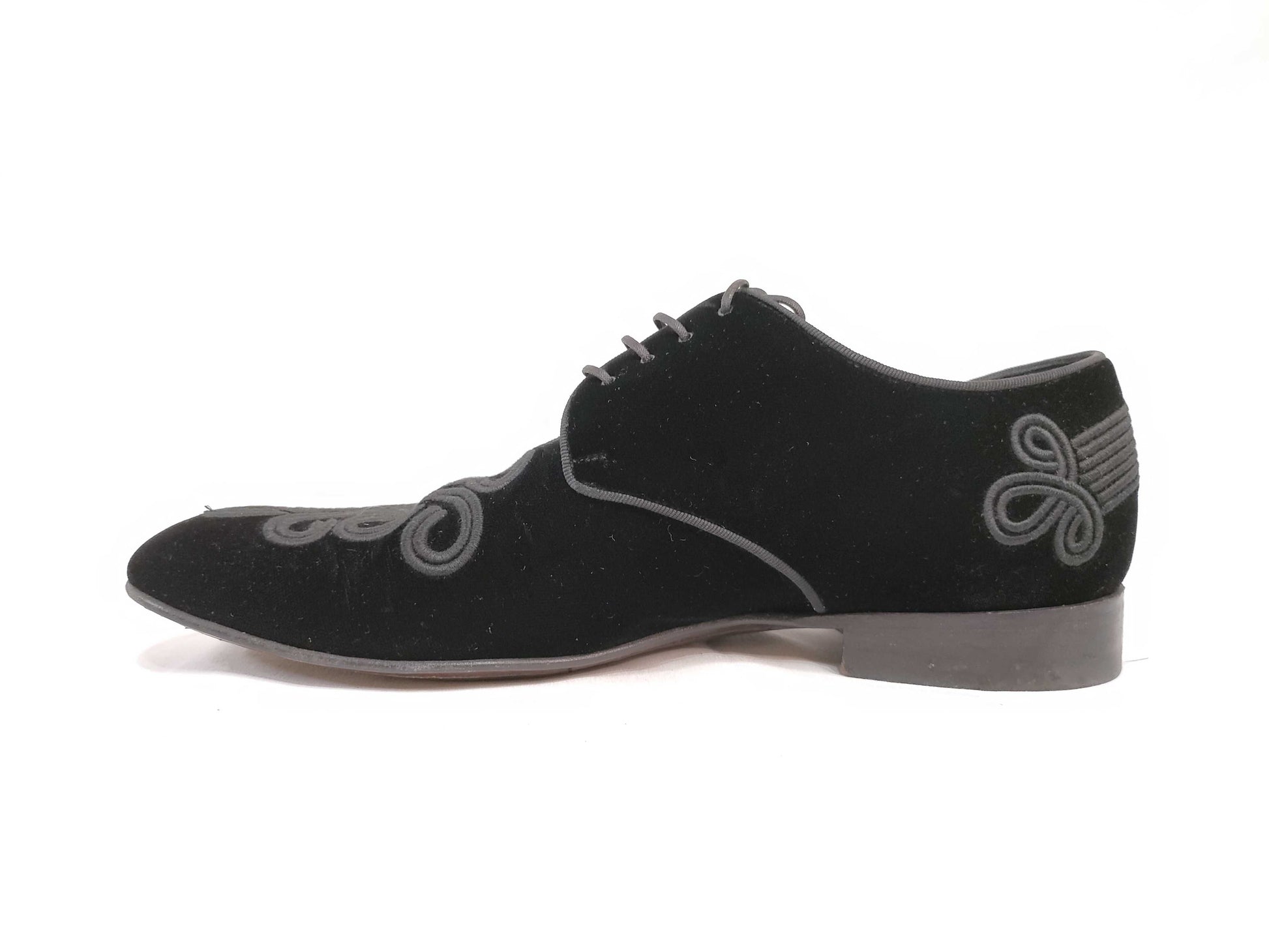 LOUIS VUITTON Lace-up Shoes/Velvet/2013 Loafers