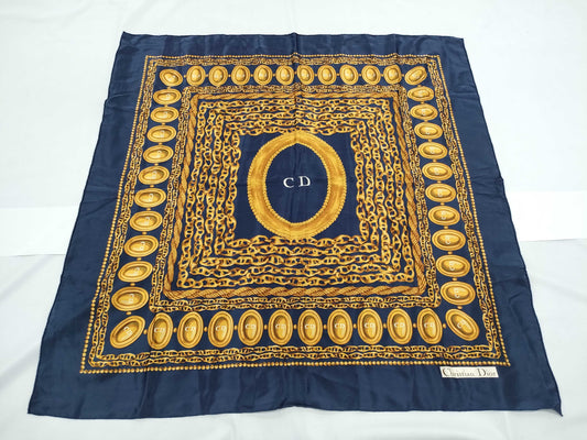 Dior CD logo scarf