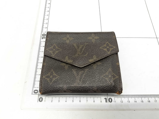 LOUIS VUITTON Monogram Double Hook Wallet