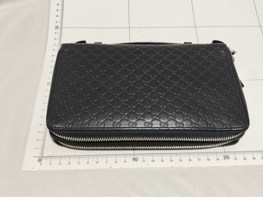 GUCCI Micro GG Shima Organizer Wallet