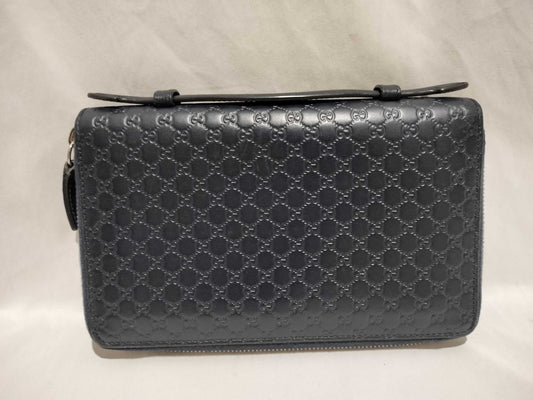 GUCCI Micro GG Shima Organizer Wallet