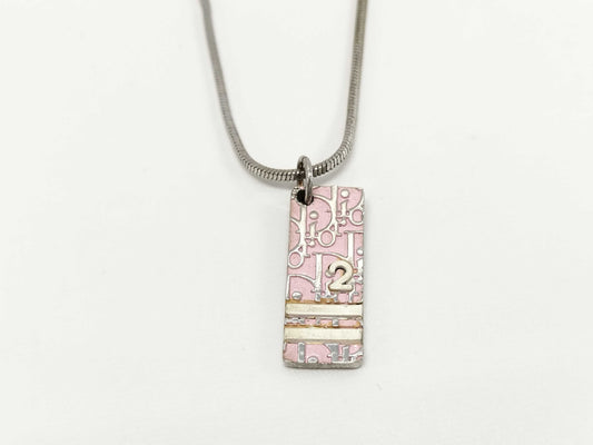 Dior Trotter Necklace Pink Necklace
