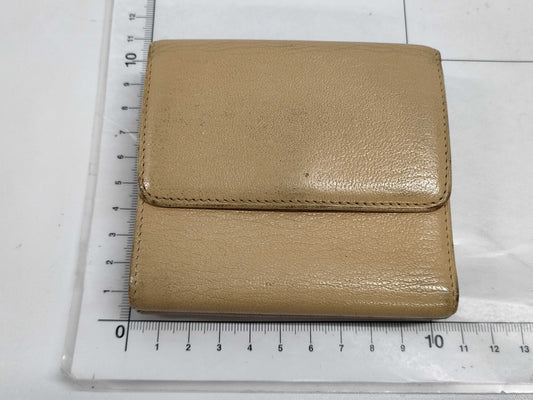 CHANEL double-hook wallet
