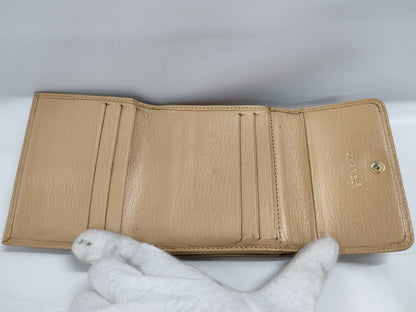 CHANEL double-hook wallet