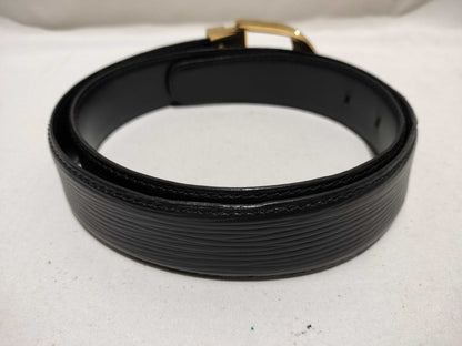 LOUIS VUITTON Epi Santur Black Belt