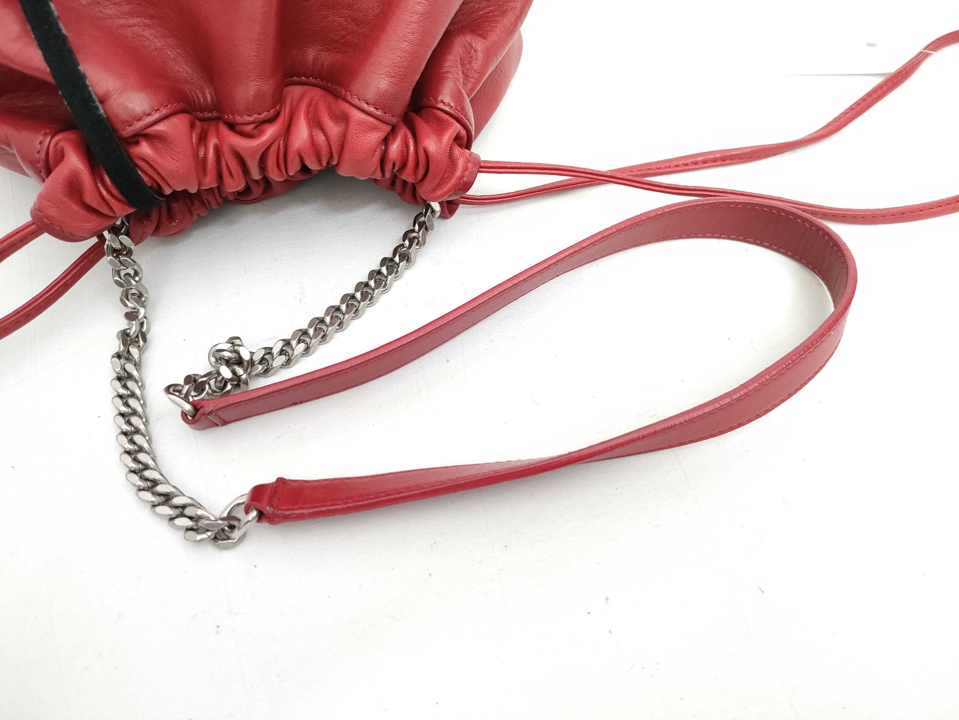 Yves Saint Laurent Teddy Drawstring Shoulder Bag